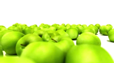 Around green apple Video stock 64751554
