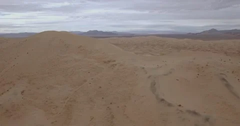Around Sand Dunes Stock Footage 59715058