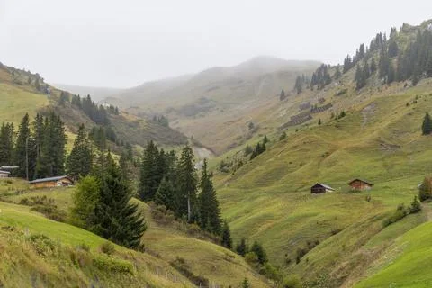 Around Warth in Austria Stock Photos