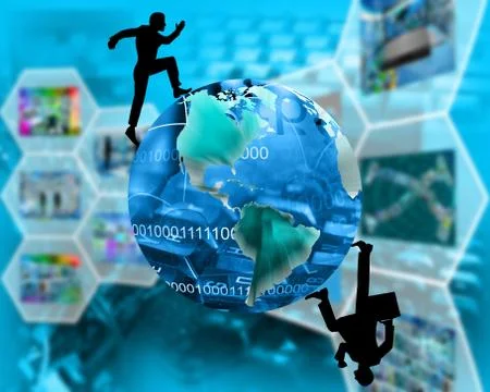 Around the world イラスト素材