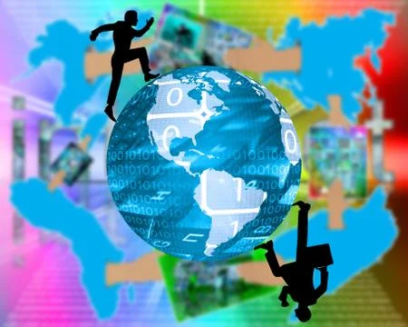 Around the world 스톡 일러스트