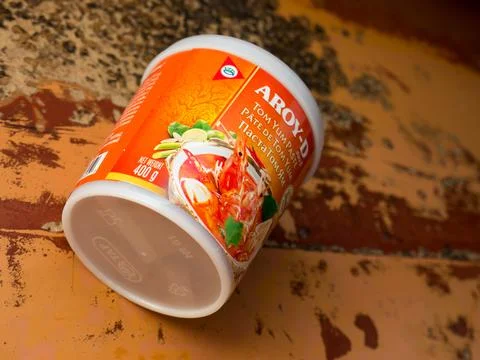 AROY-D Tom Kha Paste. Stock Photos