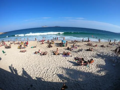 Arpoador beach Stock Photos