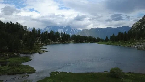 Arpy lake Stock Footage 324039791