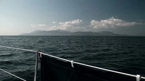 Arran on the Horizon Video stock 22833020