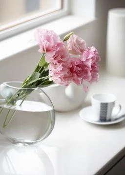 Arranged flowers Stock Photos