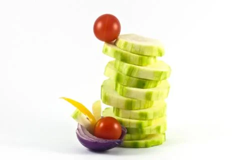Arrangement of the vegetable Stock Photos
