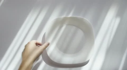 Arranging place setting Stock Footage 9267771