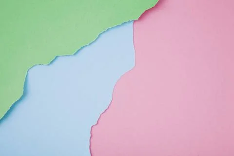 Array colorful ripped papers. High quality photo array colorful ripped pap... Foto stock