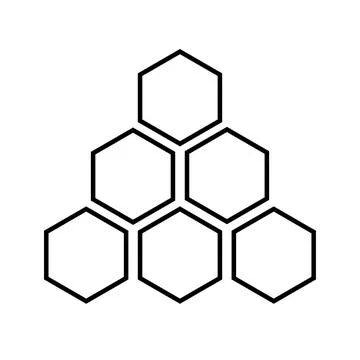 Array, data, olap outline icon. Line art vector. Stock Illustration