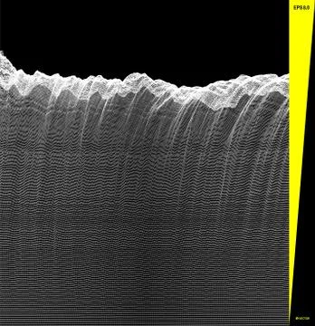 Array with Dynamic Particles. Futuristic technology style. Texture. Stock Illustration