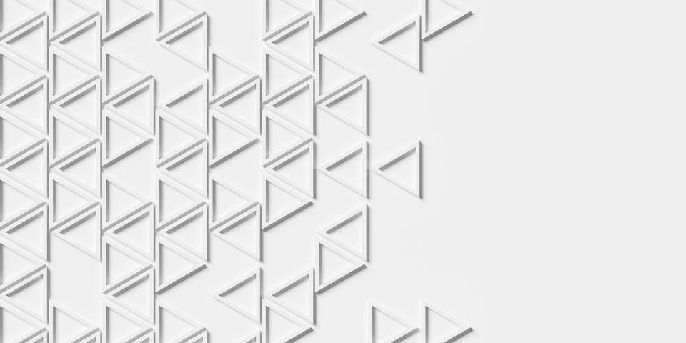 Array or grid of offset triangle frames geometrical background wallpaper ba.. Stock Illustration