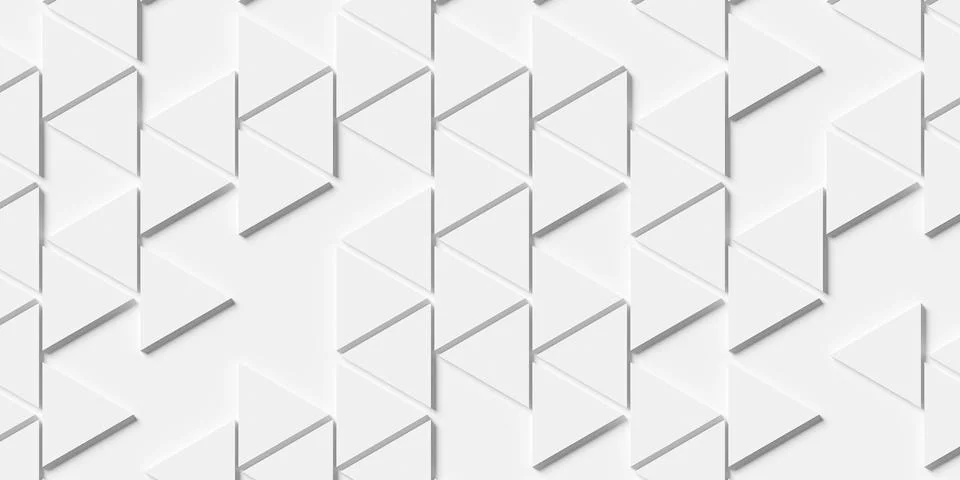 Array or grid of offset triangles geometrical background wallpaper banner t.. Stock Illustration