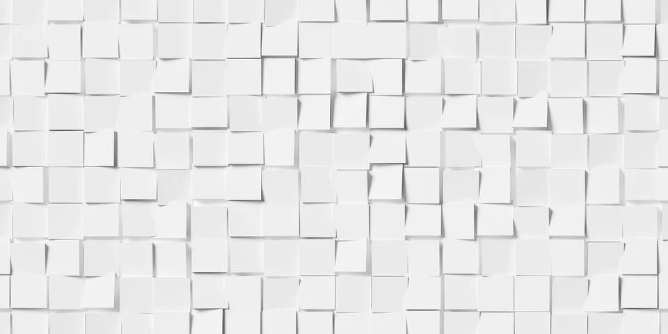 Array of randomly rotated white triangles background wallpaper banner Stock Illustration