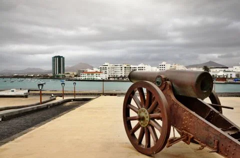 Arrecife harbor Stock Photos