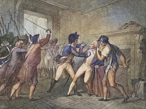 The Arrest of Maximilien de Robespierre 6 May 1758 28 July 1794 also called The Stock Illustration
