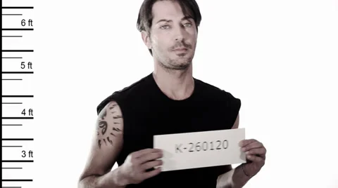 Arrested man 库存影片 27793030