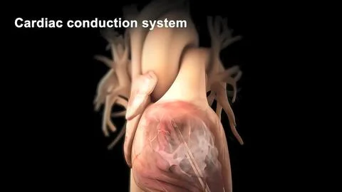 Arrhythmia The normal electrical activity of the heart is the result of the e Stock Illustration