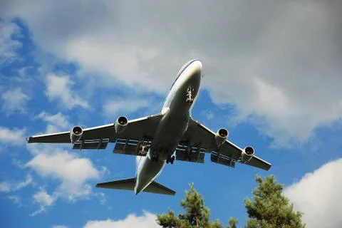 Arrival at airport Stock Photos