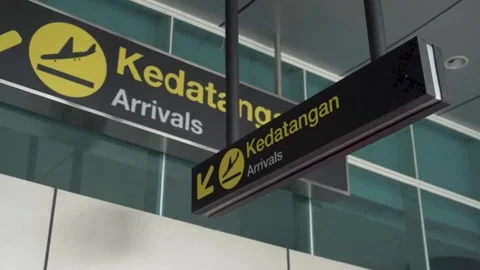 Arrival sign Stock Footage 230209747