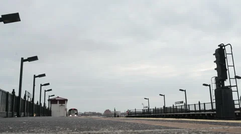 Arrival of a train Stock Footage 49024882