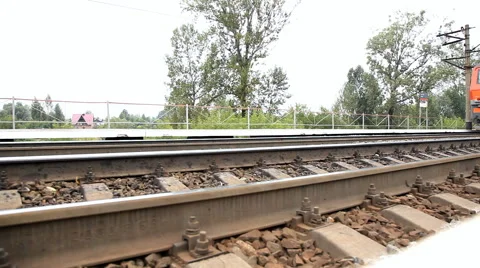 The arrival of the train Stock Footage 67825219