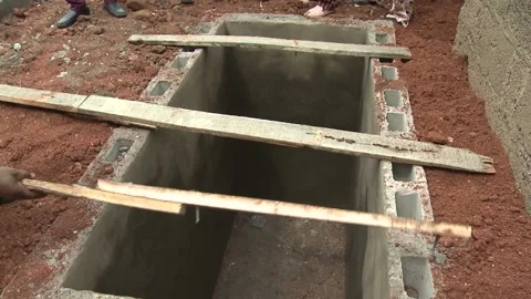 Arriving With Coffin At Graveyard Vidéo 140738769