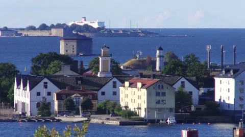 Arriving ferry Stock Footage 55859402