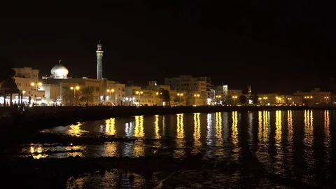Arriving at Mascat, Oman 스톡 동영상 71479531