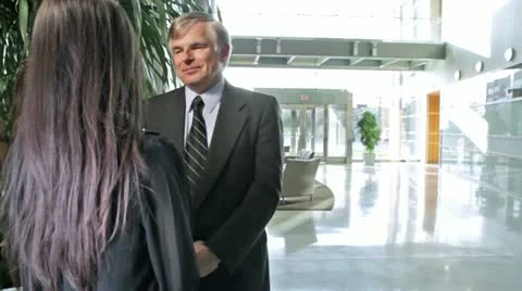 Arriving For Work Stock Footage 22796253