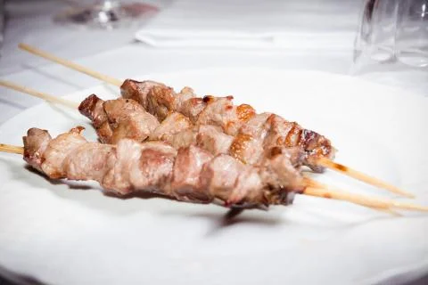 Arrosticini Stock Photos