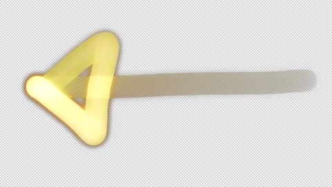 Arrow 1 Lightpainting Stock Footage 280771194