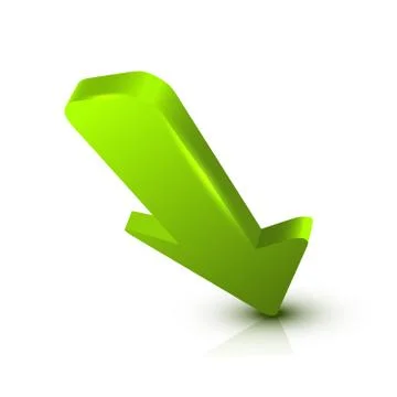 Arrow 3D Stock Illustration