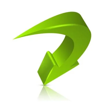 Arrow 3D Stock Illustration