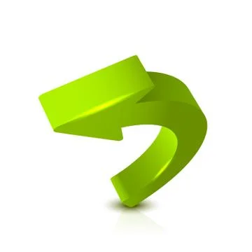 Arrow 3D Stock Illustration