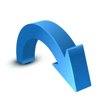 Arrow 3D Stock Illustration