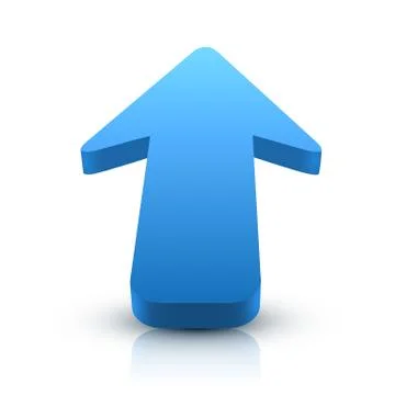 Arrow 3D Stock Illustration