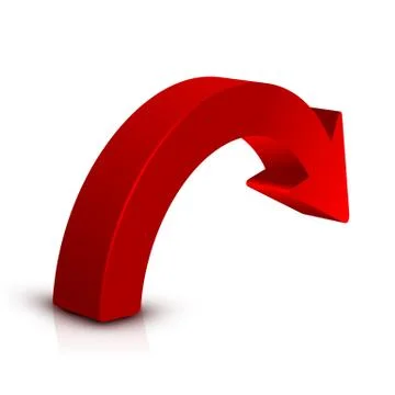 Arrow 3D Stock Illustration