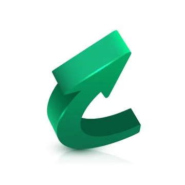 Arrow 3D Stock Illustration