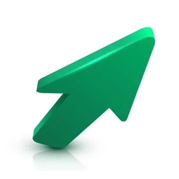 Arrow 3D Stock Illustration