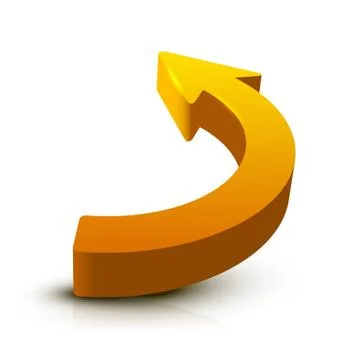 Arrow 3D Stock Illustration