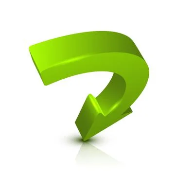 Arrow 3D Stock Illustration