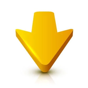 Arrow 3D Stock Illustration