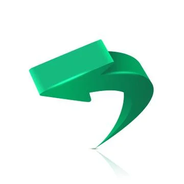 Arrow 3D Stock Illustration