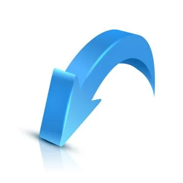 Arrow 3D Stock Illustration