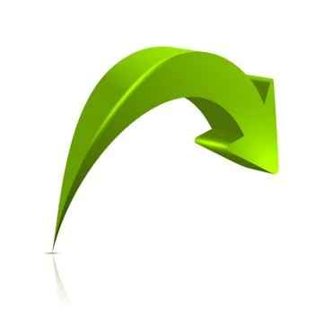 Arrow 3D Stock Illustration