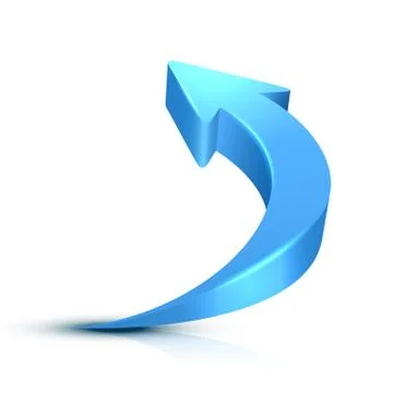 Arrow 3D Stock Illustration