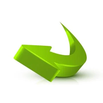 Arrow 3D Stock Illustration