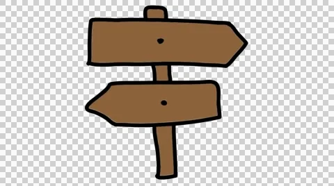 Arrow 48 animation with transparent background Stock Footage 44509155