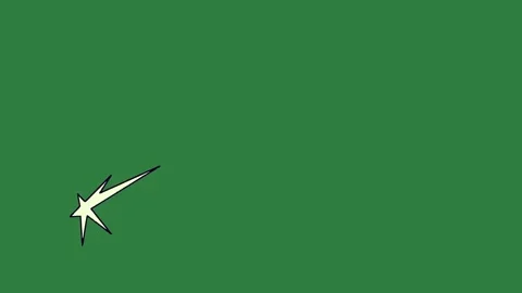 Arrow on an airplane flying over bird in the sky star style composition Stock Footage 335696045